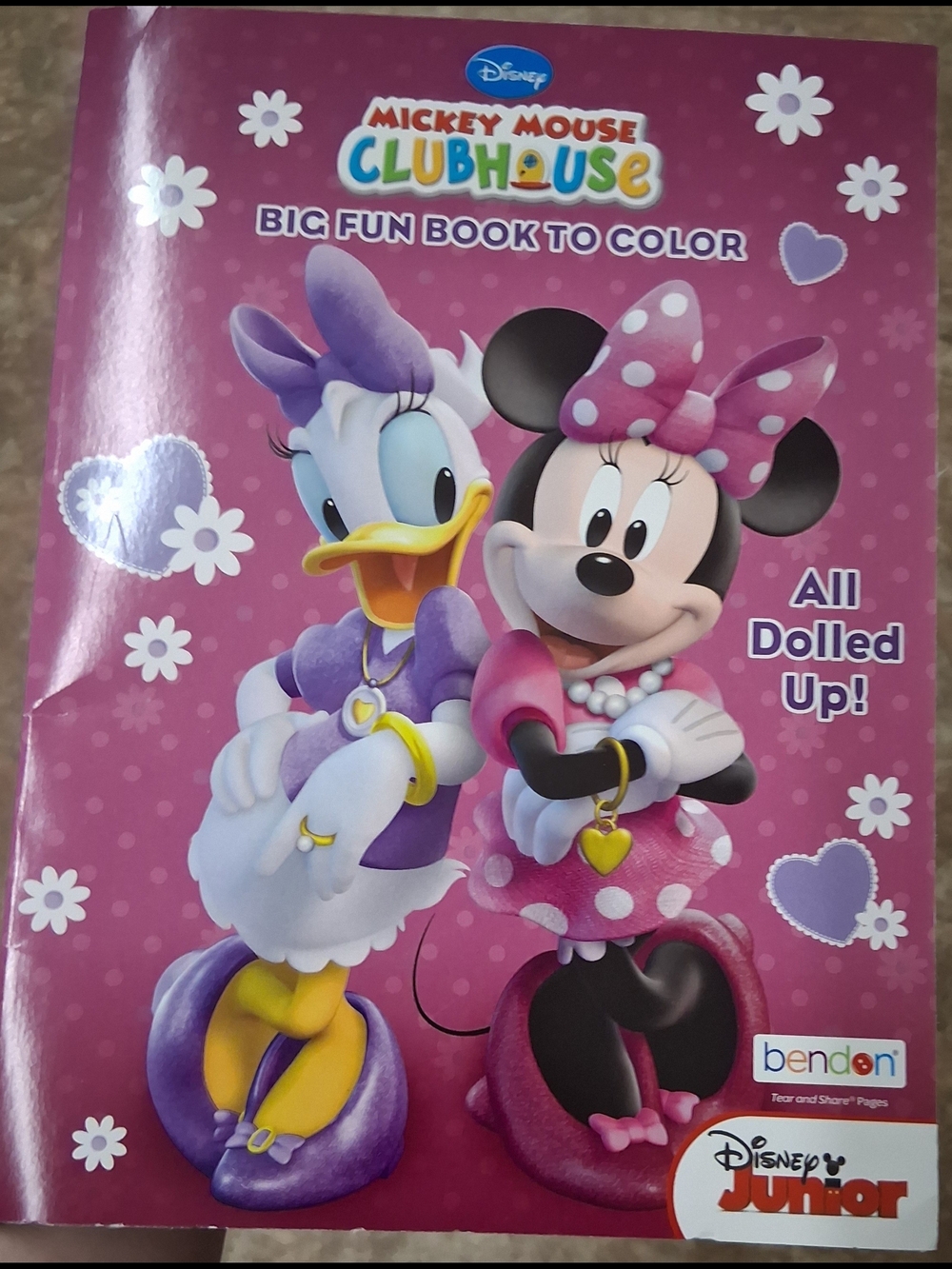 New Disney Minnie All Dolled Up Coloring And Activity Book